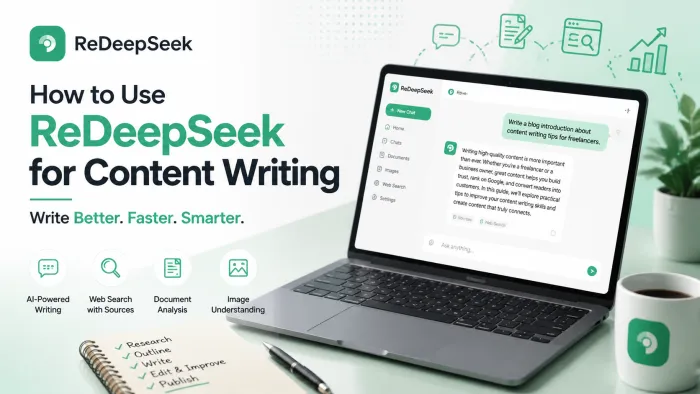 How to Use RedeepSeek for Content Writing