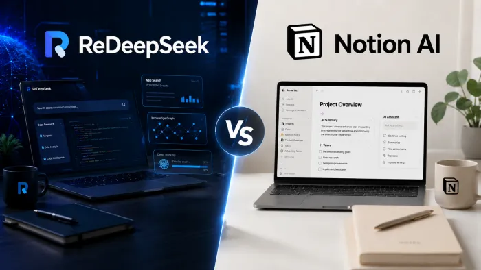 ReDeepSeek vs Notion AI: Which Productivity Assistant Is Better?