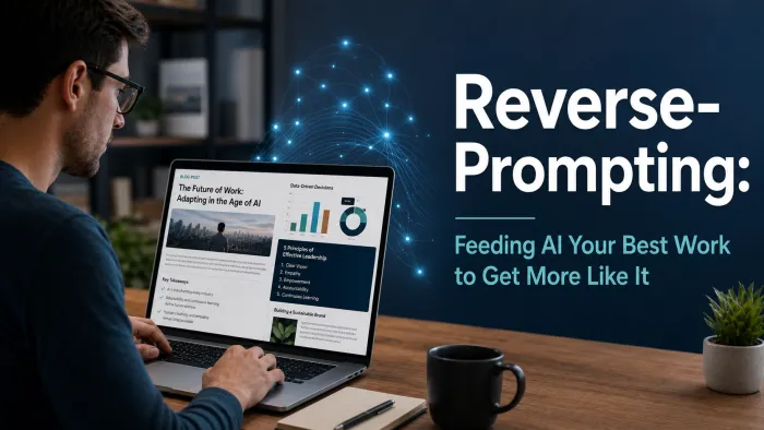 Reverse-Prompting: Feeding AI Your Best Work to Get More Like It