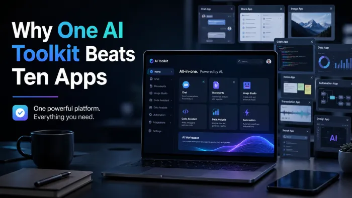 Stop Tab-Switching : Why One AI Toolkit Beats Ten Apps