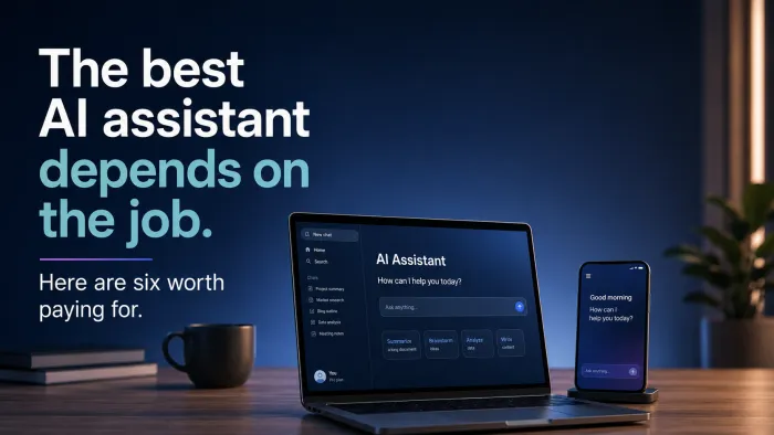 The best AI assistant depends on the job. Here are six worth paying for.