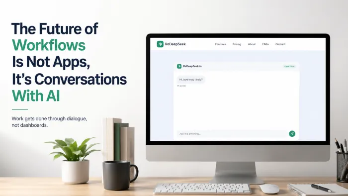 The Future of Workflows Is Not Apps, It’s Conversations With AI